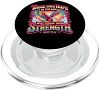 Those Who Hope In The Lord Strength PopSockets PopGrip for MagSafe
