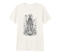 Thoth I od Ancient Egyptian Wisdom Monochrome Art Premium T-Shirt