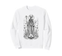 Thoth I od Ancient Egyptian Wisdom Monochrome Art Sweatshirt