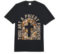 Thou Art A Priest Forever Minister Preaching Devotion Clergy Comfort Colors Adult Heavyweight T-Shirt