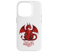 Thou Art Mighty Match Day Motif Case for iPhone 14 Pro
