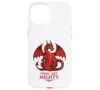Thou Art Mighty Match Day Motif Case for iPhone 15