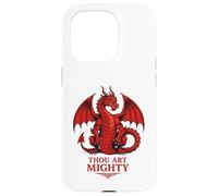 Thou Art Mighty Match Day Motif Case for iPhone 15 Pro