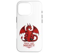 Thou Art Mighty Match Day Motif Case for iPhone 16 Pro