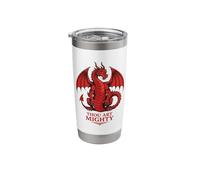 Thou Art Mighty Match Day Motif Stainless Steel Insulated Tumbler
