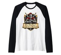 Thou May Ingest A Satchel of Richards Funny Medieval Saying Raglan Baseball Tee