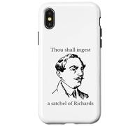 Thou Shall Ingest A Satchel Of Richards Funny Insult Sarcasm Case for iPhone X/XS