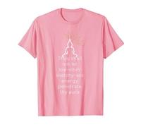 Thou Shall not let Low-Vibin Sketchy-Ass Energy Penetrate T-Shirt, Men, Pink, Small