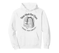 Thou Shalt Not Class Non Shall Class Chained Books Art Pullover Hoodie