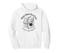 Thou Shalt Not Class Non Shall Class Chained Books Art Pullover Hoodie