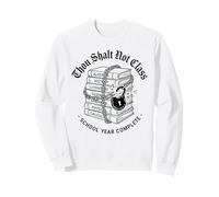 Thou Shalt Not Class Non Shall Class Chained Books Art Sweatshirt