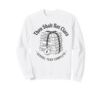 Thou Shalt Not Class Non Shall Class Chained Books Art Sweatshirt