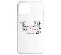 Thou Shalt Not Try Me Case for iPhone 16 Pro Max