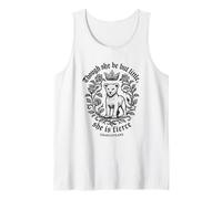 Though She Be But Little Fierce Shakespeare Lion Girls Tee Tank Top