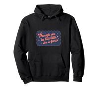 Though She Be But Little She Is Fierce Shakespeare Pullover Hoodie