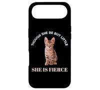 Though She Be But Little She Is Fierce Shakespeare Quote Cat Case for iPhone Air
