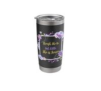 Though She Be But Little She is Fierce Shakespeare Quote Stainless Steel Insulated Tumbler