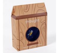 Thought Birds Organic Cotton Socks in a Birdhouse Gift Box - Ink Blue - UK4-7