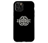 Thought Criminal Liberty Design For Anarchist Libertarians Case for iPhone 11 Pro