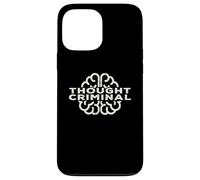 Thought Criminal Liberty Design For Anarchist Libertarians Case for iPhone 13 Pro Max