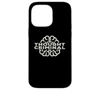 Thought Criminal Liberty Design For Anarchist Libertarians Case for iPhone 14 Pro Max