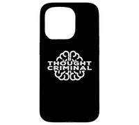 Thought Criminal Liberty Design For Anarchist Libertarians Case for iPhone 15 Pro