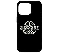Thought Criminal Liberty Design For Anarchist Libertarians Case for iPhone 16 Pro