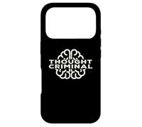 Thought Criminal Liberty Design For Anarchist Libertarians Case for iPhone 17 Pro