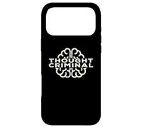 Thought Criminal Liberty Design For Anarchist Libertarians Case for iPhone 17 Pro Max