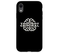 Thought Criminal Liberty Design For Anarchist Libertarians Case for iPhone XR