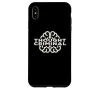Thought Criminal Liberty Design For Anarchist Libertarians Case for iPhone XS Max