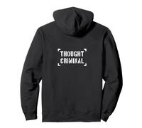 Thought Criminal Thoughtcriminal Crime Thoughtcrime 1984 Pullover Hoodie