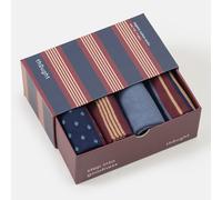 Thought Gentlemen's Classic Patterns Organic Cotton Socks Gift Box - UK 7-11 - 4 Pairs