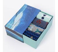 Thought Harbour Organic Cotton Socks Gift Box - UK7-11 - 4 Pairs