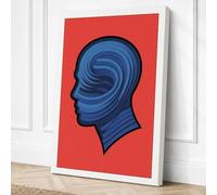 Thought in Motion Modern Canvas Wall Art Print 30x20 Inch (76 x 51 cm)