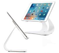 Thought Out Stabile 2.0 Stand White - Made in USA - Compatible with Apple iPad, Pro, Air, Air 2, 12.9, 11, 10.2, 10.5, 9.7, Surface Galaxy Tablet Holder