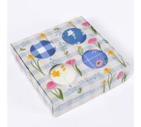Thought Springtime Floral Organic Cotton Socks Gift Box - UK4-7 - 4 Pairs