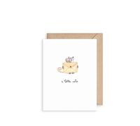 Thoughtful Card Just to Say Mouse A Little Note - Louise Mulgrew Greeting Card