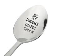 Thoughtful Gift for Daddy Coffee Gifts Idea for Dad's Birthday Laser Etched Coffee Spoon Cheap Gift idea Dad to be