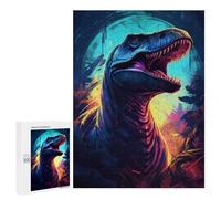 Thoughtful Present: Jurassic Beast Unleashed, 500 PCS, Decorative Jigsaw for Grown-Ups - for A Rewarding Weekend Challenge