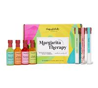 Thoughtfully Cocktails, Margarita Cocktail Therapy Gift Set, Margarita Mixer Set Includes 4 Margarita Cocktail Mixers and 3 Salt Rimmer Flavors, Set of 7 (Contains NO Alcohol)