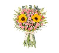 Thoughtfully Hand-Crafted Sunflower Meadows Bouquet - : Delivered for Birthdays & All Occasions!