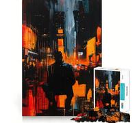 Thoughts in Glow for Adults 1000 Piece Jigsaw Puzzle Pure Logic Toy Peaceful Time Sharp Cut Heartfelt Gift (38x52cm)