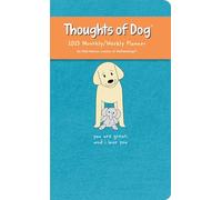 Thoughts of Dog 12-Month 2025 Weekly/Monthly Planner Calendar