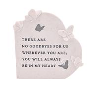 Thoughts of You Butterfly Graveside Standing Heart - No Goodbyes