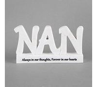 Thoughts Of You Memorial 3D Words - Nan