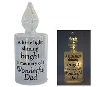 Thoughts of You Memorial Candle Light with Wording - Dad