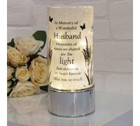 Thoughts Of You Memorial Glitter Tube Light - Husband
