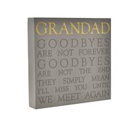 Thoughts of You Memorial Square Plaque - Grandad