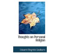Thoughts on Personal Religion